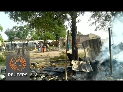 Nigerian air force kills dozens in air strike on refugee camp: MSF - Nigerian air force kills dozens in air strike on refugee camp: MSF