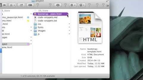 Bootstrap 3 The Complete Guide Course #3- Files And Resources