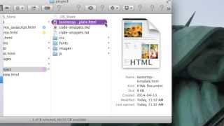 Bootstrap 3 The Complete Guide Course #3- Files And Resources