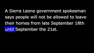 VOA news for Monday, September 8th, 2014