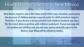 How to file for divorce in New Mexico