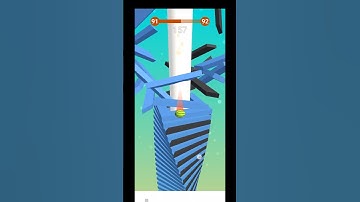 Stack Ball Level 91 Walkthrough #shorts