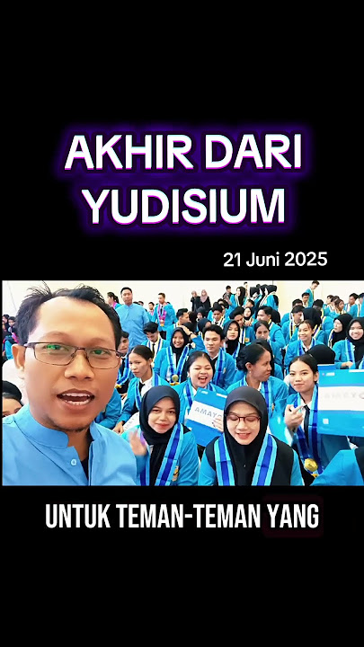 yudisium amayo, 21 Juni 2025