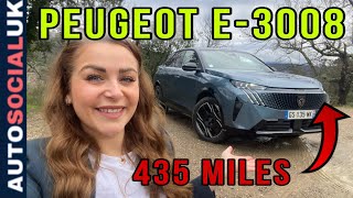 Longest range electric family car - Peugeot e-3008 Review UK 4K