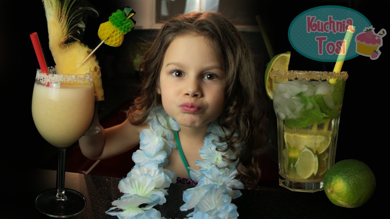 Drinki karnawałowe nie tylko dla dzieci! Mohito i pina colada :)
