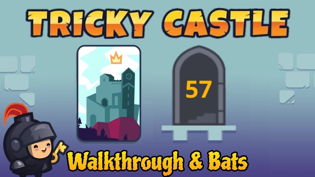 Tricky Castle Level 57 Bats - Princess Castle - YouTube