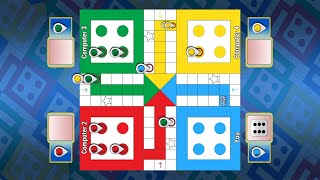 🎲 Ludo King 👑 Gameplay || How to win Ludo king || 4 players Gameplay || Ludo king tips and tricks screenshot 3