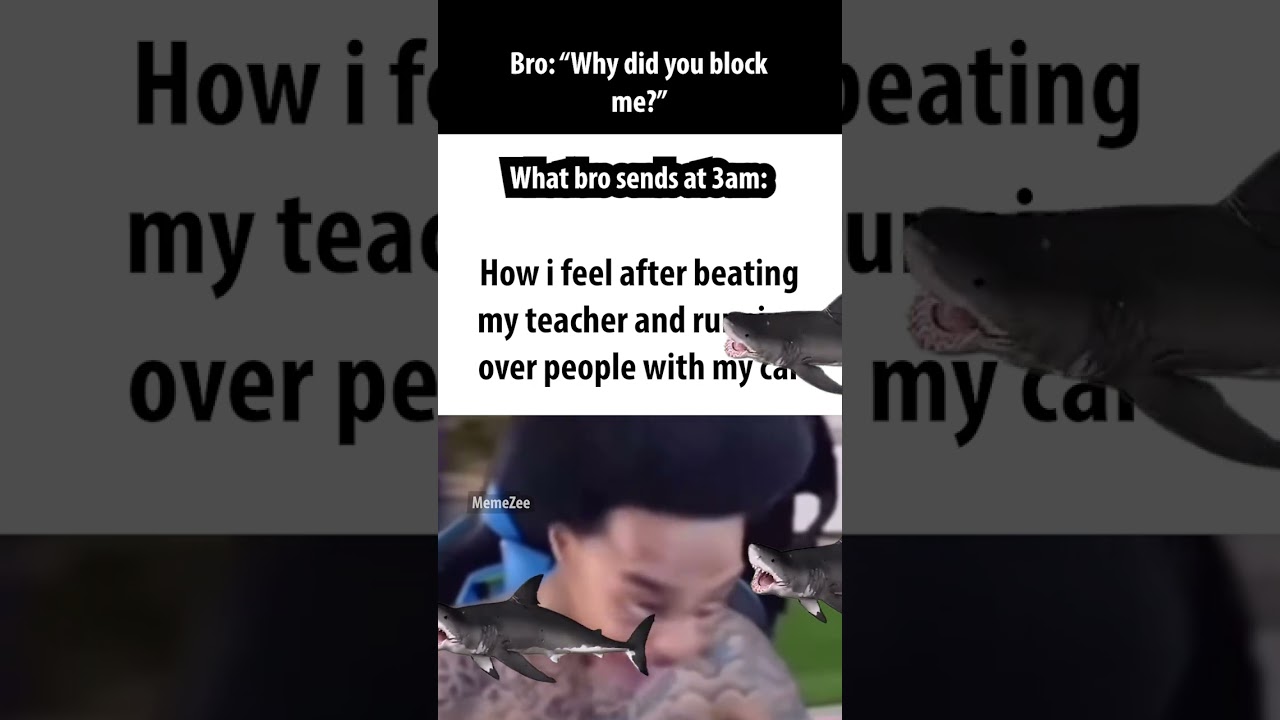 "why did you block?"