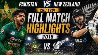 Pakistan VS New Zealand - 2nd T20I 2018 Highlights screenshot 4