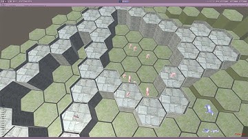 Unity hex strategy game progress