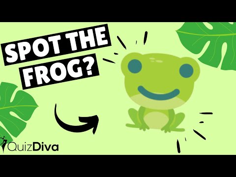 QUIZ DIVA ANSWERS: Spot The Frog Quiz Answers 100 | Spot the frog ответы 2020 #QuizDiva