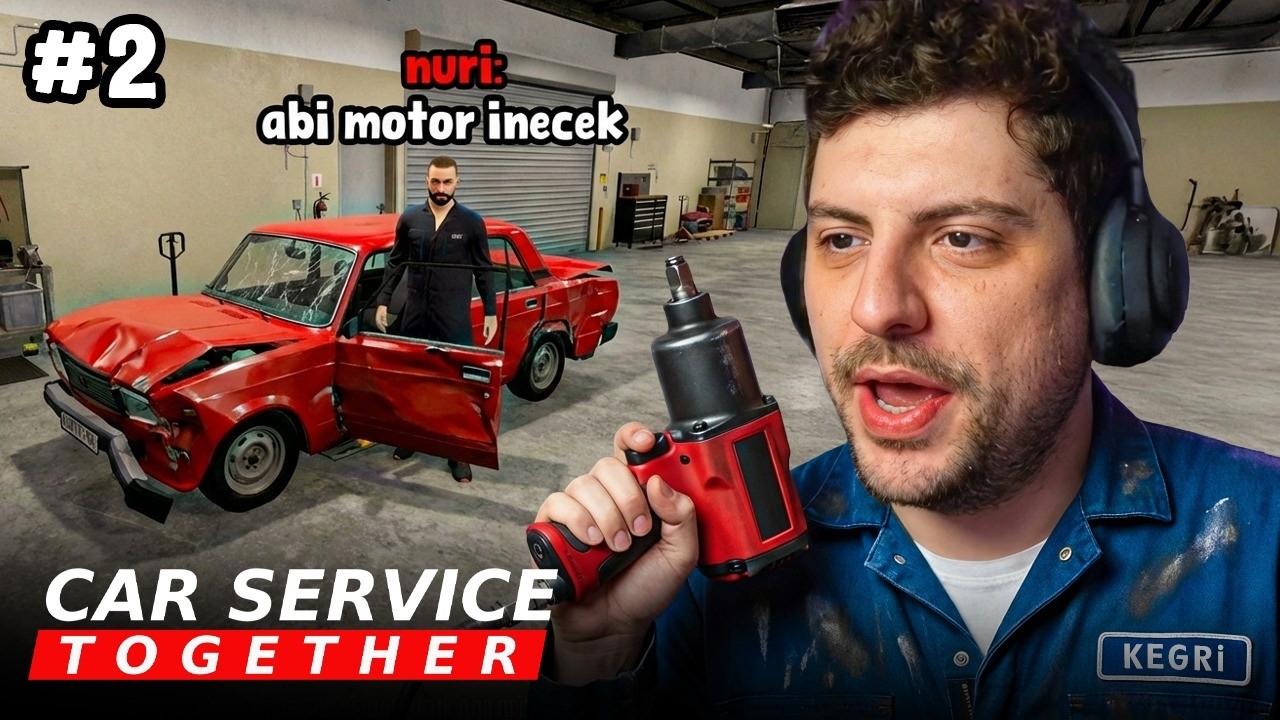 ARABA TAMİR ETMEK BİZİM İŞİMİZ! | Car Service Together (2. BÖLÜM)