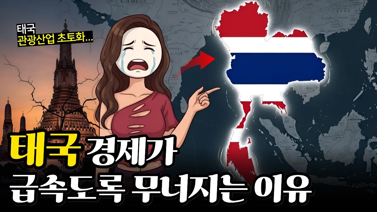 태국 경제가 급속도록 무너지는 소름돋는 이유