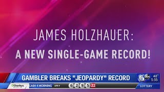 Man wins over $110K, breaks single-day record on 'Jeopardy!'