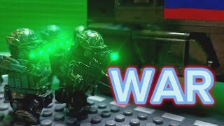 A Lego war - stop motion film