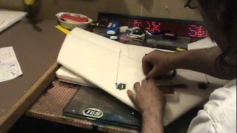 mini swift rc wing build video 10