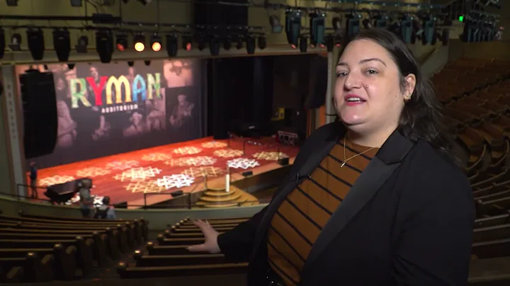 Inside the Historic Ryman Auditorium
