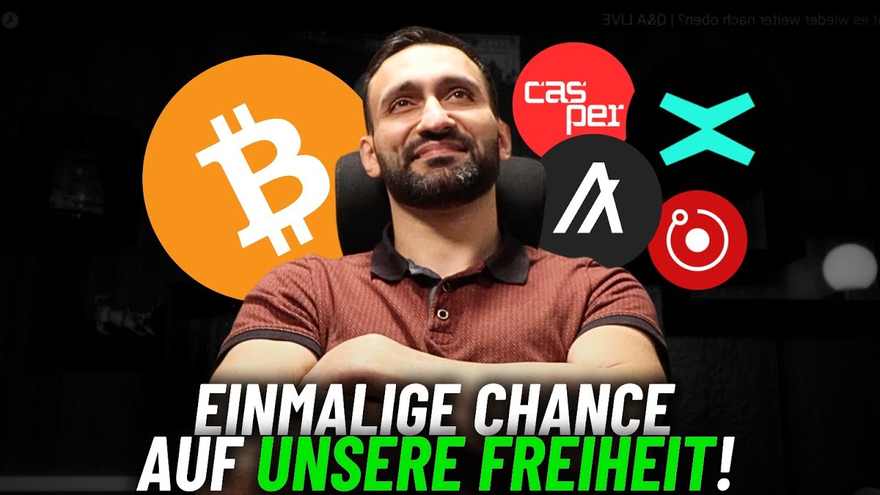 Bitcoin: Einmalige Chance unseres Lebens! + ALGO, CASPER, EGLD, RNDR