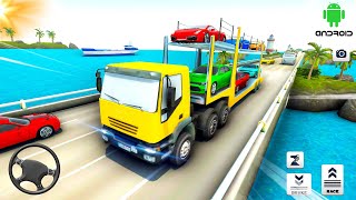 Car Transporter Truck Driving Simulator -  Transport Vehicle Multistory Part 2 - Android GamePlay screenshot 3