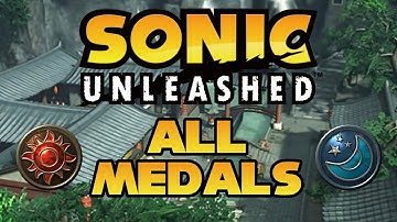Sonic Unleashed - CHUN-NAN SUN & MOON MEDAL LOCATIONS