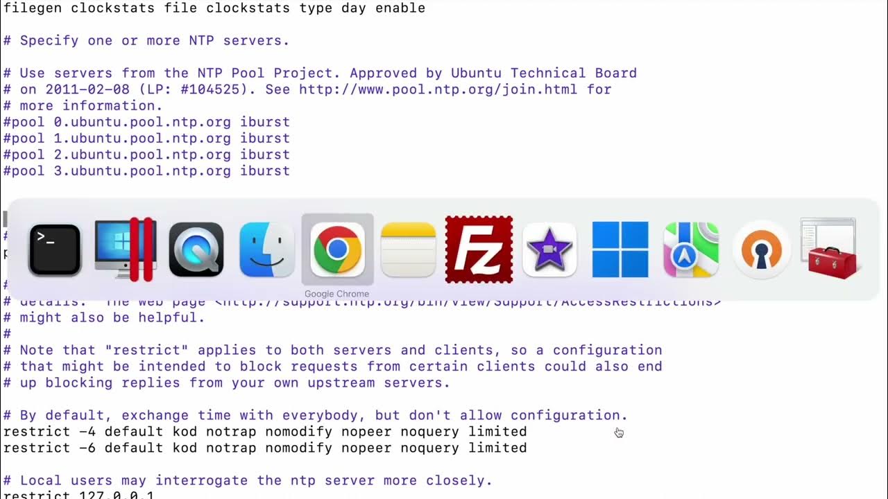 Konfigurasi NTP Server Menggunakan NTPD di Ubuntu Linux Versi 22 YouTube