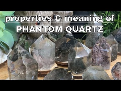 Phantom Quartz Meaning Benefits and Spiritual Properties by Spirit Magicka Rock'n Crystals