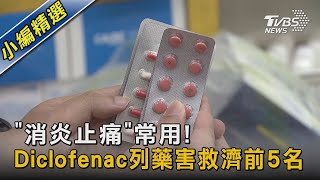 「消炎止痛」常用! Diclofenac列藥害救濟前5名｜TVBS新聞 @TVBSNEWS02