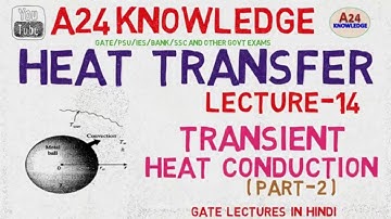 TRANSIENT HEAT CONDUCTION || LECTURE-14 || PART-2 || GATE LECTURES IN HINDI