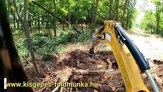 Tereprendezés , Gépi Földmunka , Út Kialakítás Első Rész