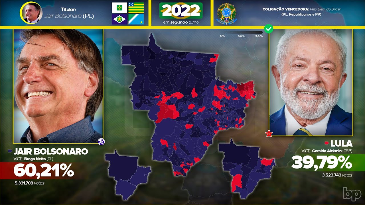 Eleições para a presidência do Brasil na Região Centro-Oeste (1989-2022)