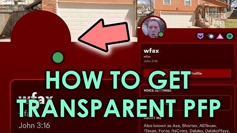 How to get a BLANK/TRANSPARENT Profile Picture on DISCORD