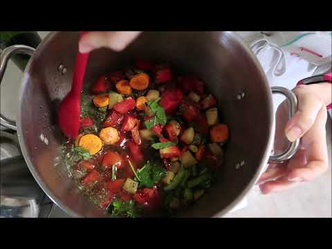 Canning Minestrone Soup
