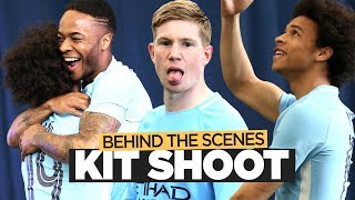 DE BRUYNE CALLS SANE A TOP MODEL! | Behind the Scenes Players Kit Shoot