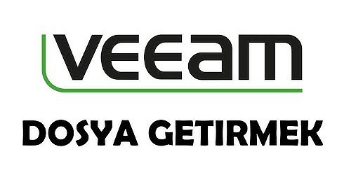 Veeam Backup Yedekten Dosya Kurtarma