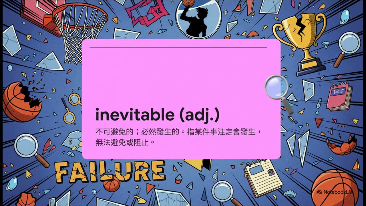 英文課：柯南教你如何漂亮失敗￼