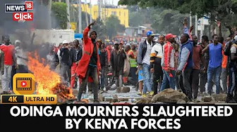 Several Killed As Police In Kenya Fire Shots To Disperse Raila Odinga Mourners | 4K | N18G