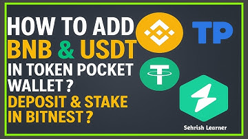 How to Add BNB & USDT in TokenPocket | BITNEST Full Guide Sign Up Deposit & Stake