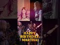 Happy Birthday to our fearless leader, Martha Bassett!
