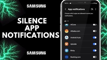 How to Silence App Notifications on Samsung and Reclaim Your Peace! | Quick Guide