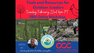 Tools and Resources for Outdoor Leaders