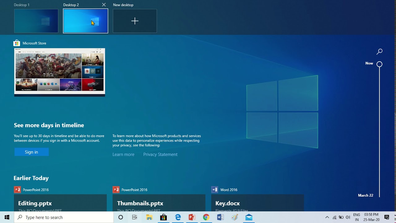 Create New Desktop And Move Apps On Windows 10 YouTube