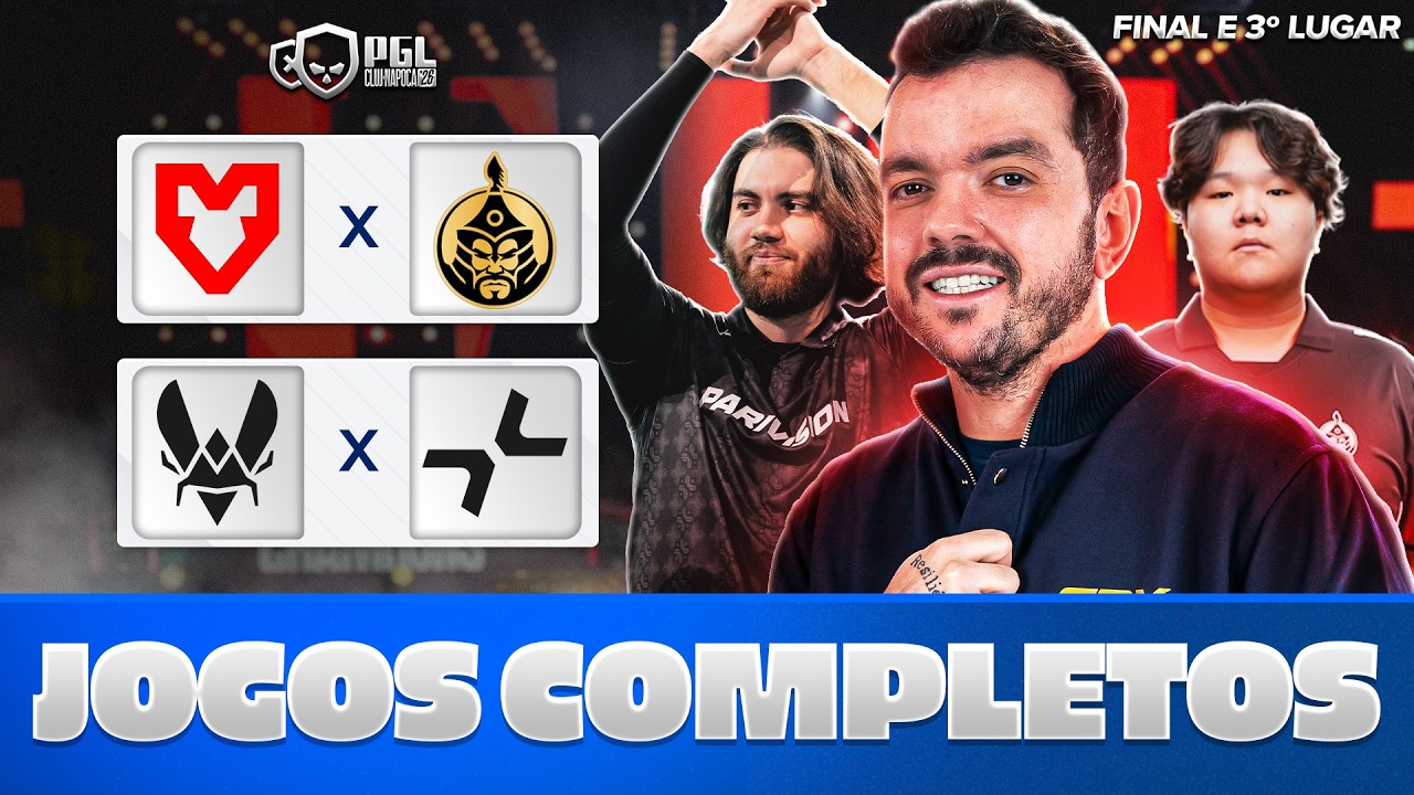 GRANDE FINAL | PGL CLUJ NAPOCA 2026 - !socio - Siga @Gaules nas redes!