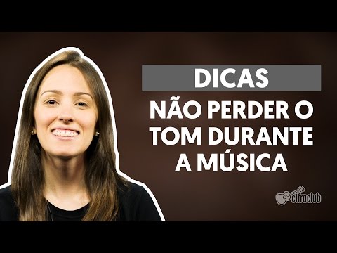 Vídeo: Como Manter O Tom