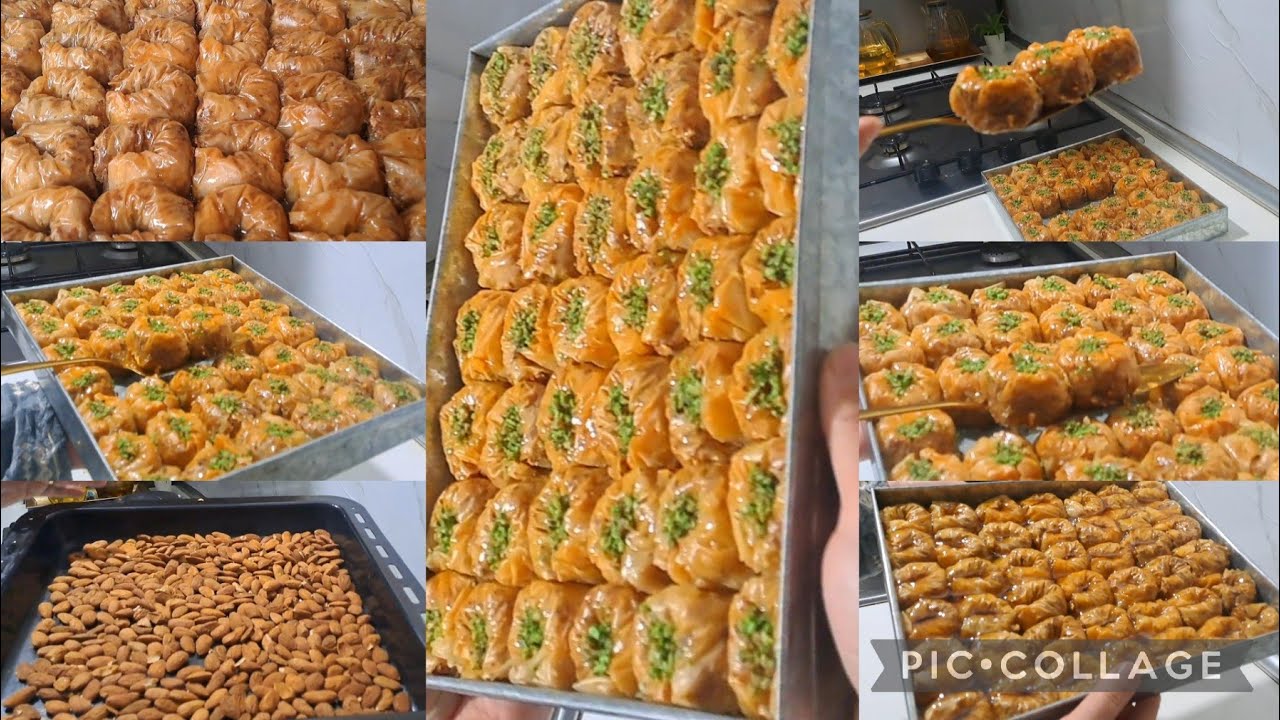 معسلات رمضان 🌙2026 بقلاوة تركية بعجينة الفيلو مقرمشة و ومعسلة وبنينا شهوا منها👌🏼