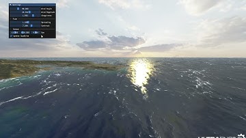 PBR-Ocean Rendering in UltraEngine (WIP)