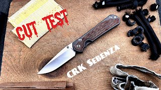 Cut Test: Chris Reeve Sebenza 31 in Magnacut!!!!