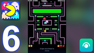 PAC-MAN - Gameplay Walkthrough Part 6 - Mazes: Cookie, Expand (iOS, Android)