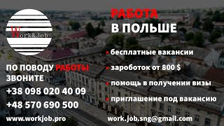 Работа в Польше на Ферме с Саджанцами