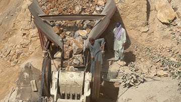 “ Full Process Of Jaw Crusher Machine From Rock To Crushing.#stonecrushers 