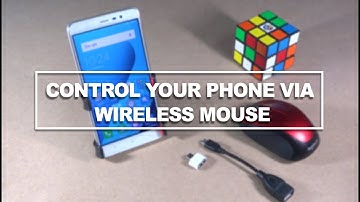 How to control your smartphone via wireless mouse